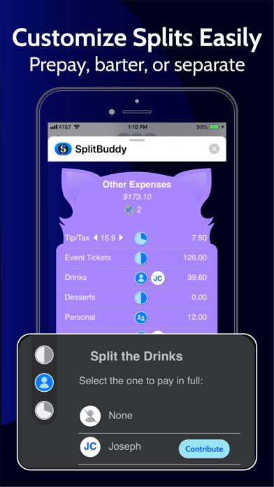 SplitBuddy Schermata dell'app #3