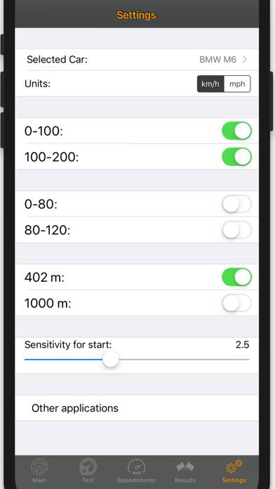 Test-Drive Lite: Speedometer Скриншот приложения #3