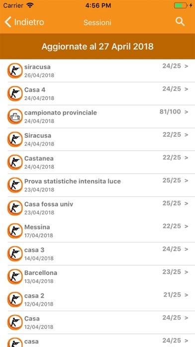 TrapTrainer Schermata dell'app