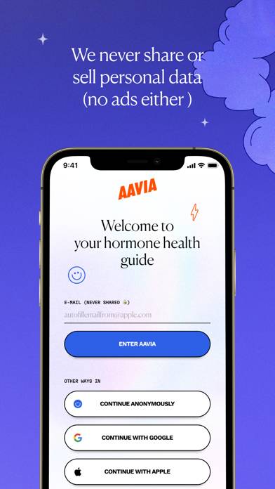 Aavia: Cycle Tracker & Planner App screenshot #5