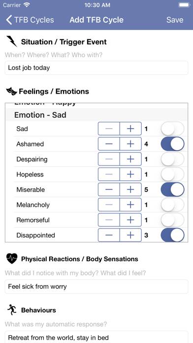 CBT Tools App-Screenshot