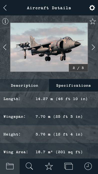 Cold War Military Aircraft App screenshot #4