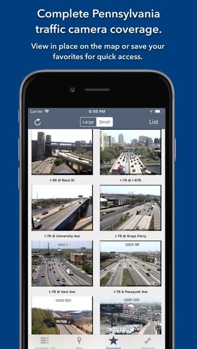 Pennsylvania State Roads App screenshot