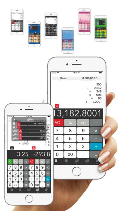 Calculator + - Twin Plus App # Bildschirmfoto