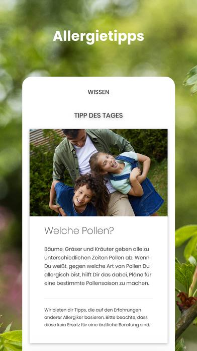 Klarify: Pollenflug & Allergie App-Screenshot