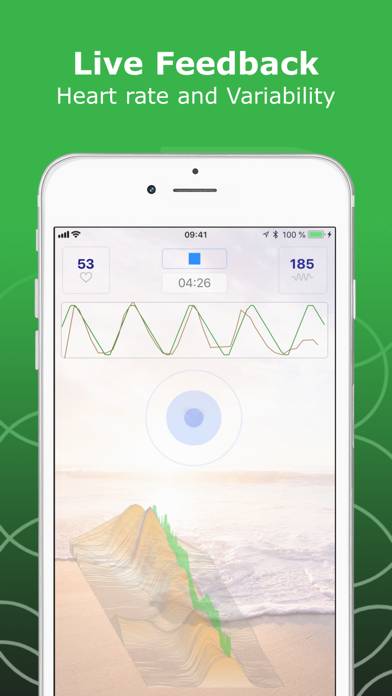 HeartBreath HRV Schermata dell'app #2
