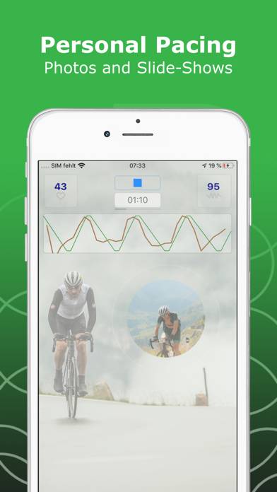 HeartBreath HRV Captura de pantalla de la aplicación #3
