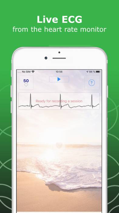 HeartBreath HRV Captura de pantalla de la aplicación #5