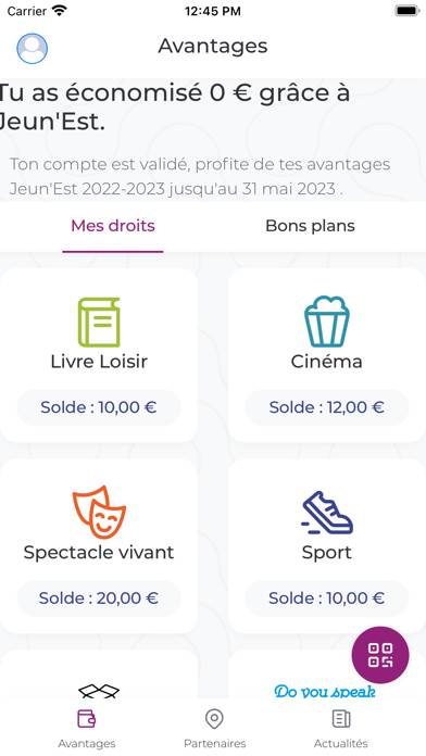 Jeun'Est Capture d'écran de l'application #2