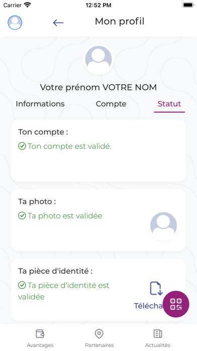 Jeun'Est Capture d'écran de l'application