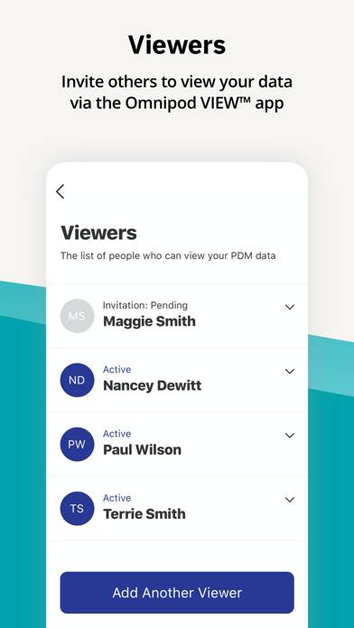 Omnipod DISPLAY App screenshot