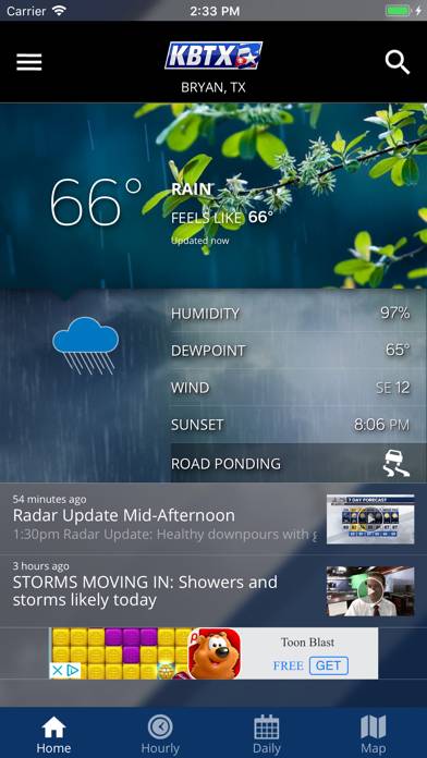 KBTX PinPoint Weather App screenshot #1