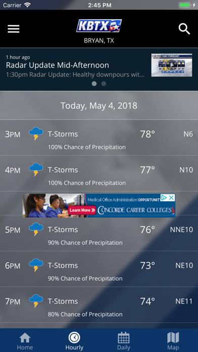KBTX PinPoint Weather App screenshot #3