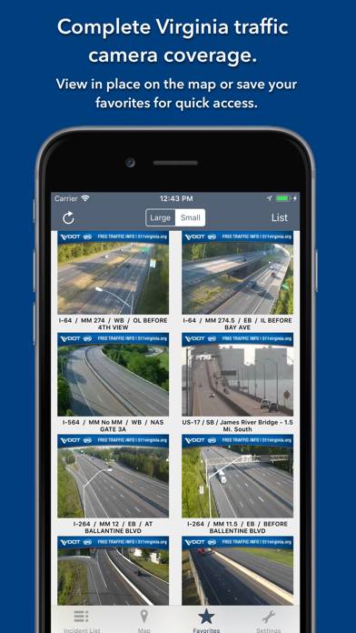 Virginia State Roads App screenshot