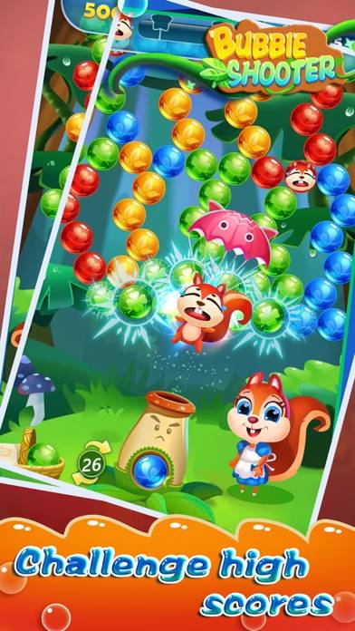 Bubble Shooter skärmdump av spelet