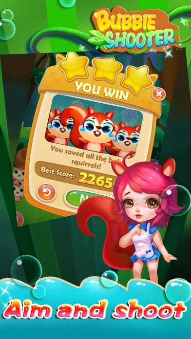 Bubble Shooter skärmdump av spelet