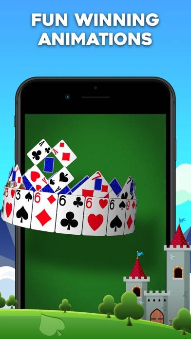 Castle Solitaire: Card Game Capture d'écran de l'application #5