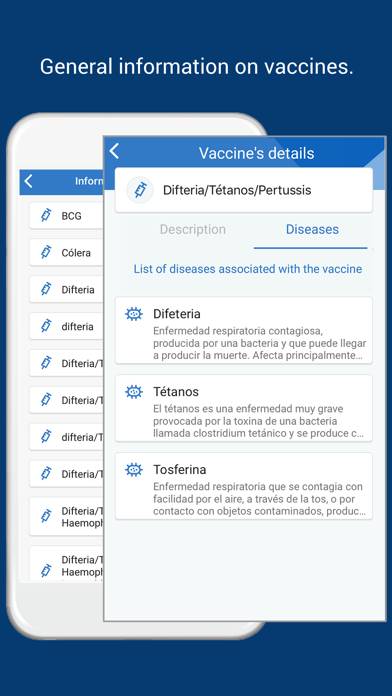 Vacunas ClicSalud plus Captura de pantalla de la aplicación #6