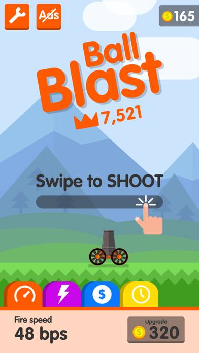 Ball Blast Cannon blitz mania App skärmdump #5