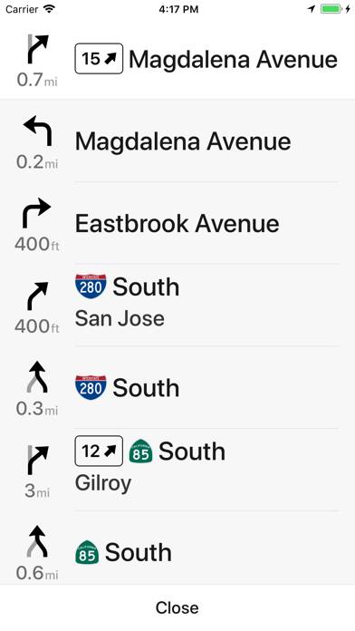 Back Seat Navigator App screenshot #2