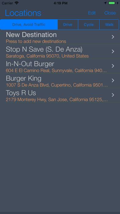 Back Seat Navigator App screenshot #6