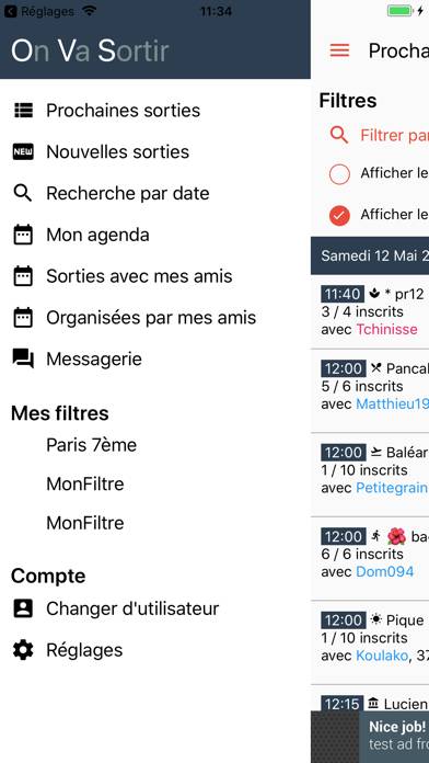 Allez, On Va Sortir! Capture d'écran de l'application #1