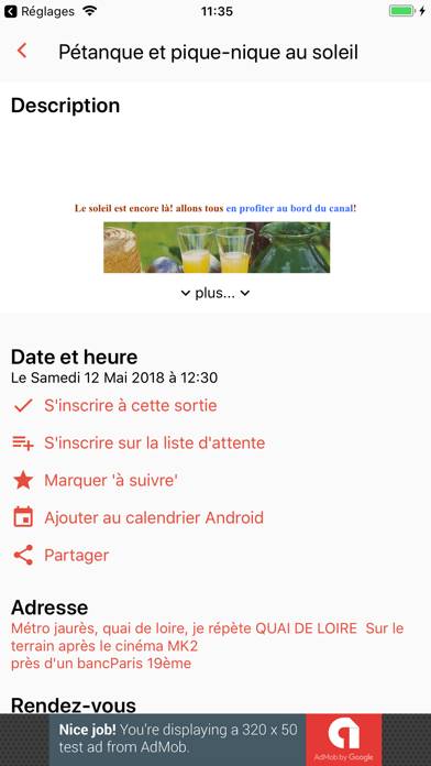 Allez, On Va Sortir! Capture d'écran de l'application #2