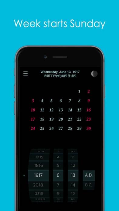 Calendar : 4500 BC to 4500 AD App screenshot #3