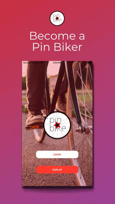 Pin Bike App screenshot #1