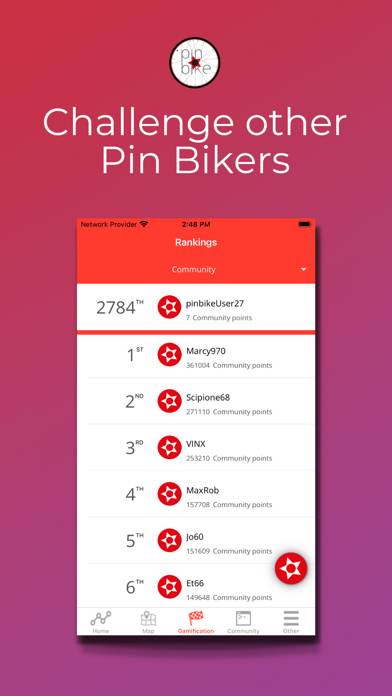 Pin Bike Schermata dell'app #5