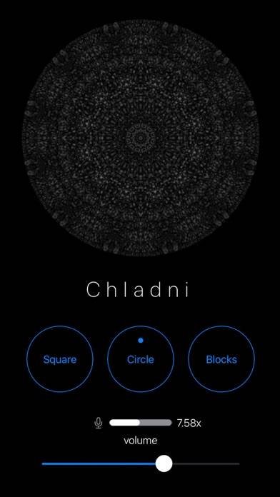 Chladni Screen App screenshot #2