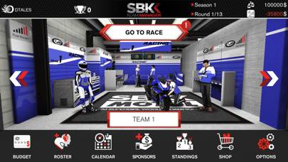 SBK Team Manager Captura de pantalla de la aplicación #2