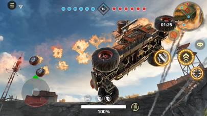 Crossout Mobile Craft War Cars game screenshot