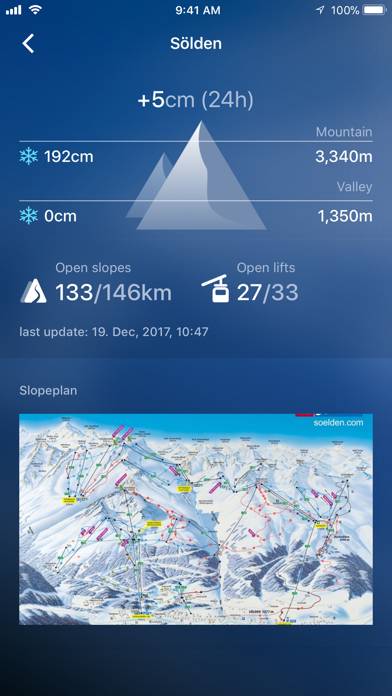 Enneigement Ski App Pro Captura de pantalla de la aplicación #2