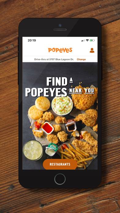 Popeyes App screenshot #1