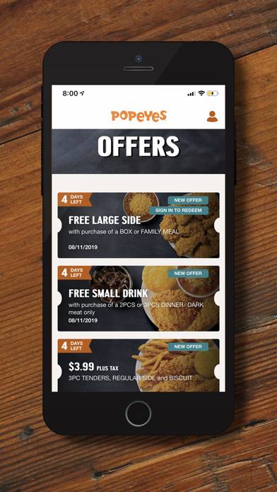 Popeyes App screenshot #3