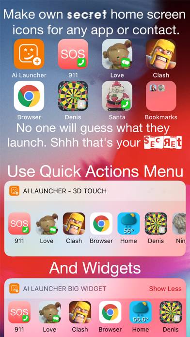 Ai Launcher - Icon Shortcuts