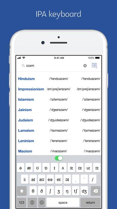 English Phonetic Dictionary Capture d'écran de l'application