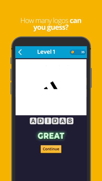 Logo Quiz Game Guess the brand Captura de pantalla de la aplicación #6