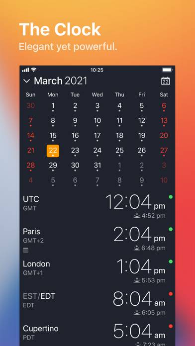 The Clock by seense App screenshot #1