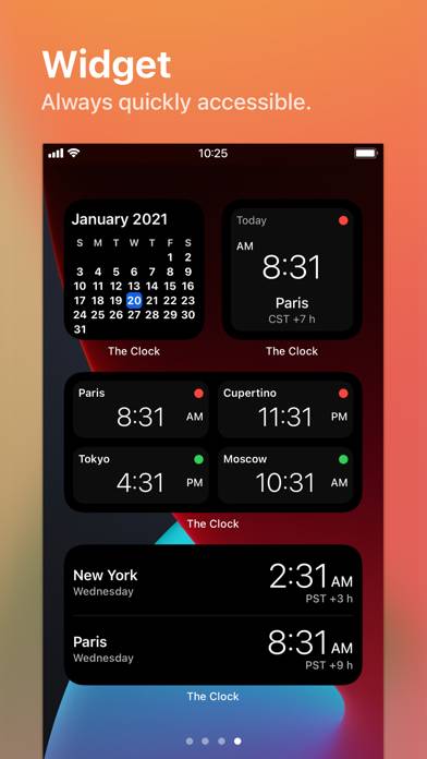 The Clock by seense App screenshot #2