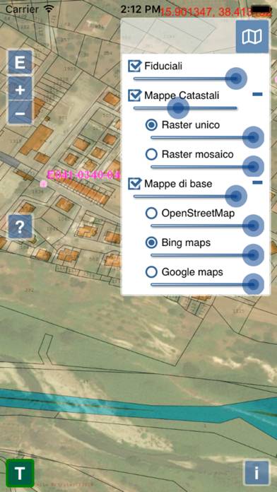 TapP Mappe Catastali Schermata dell'app #1