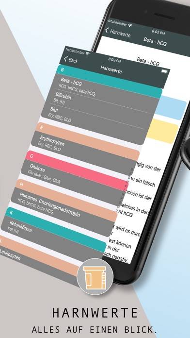 Laborwerte Pro App-Screenshot
