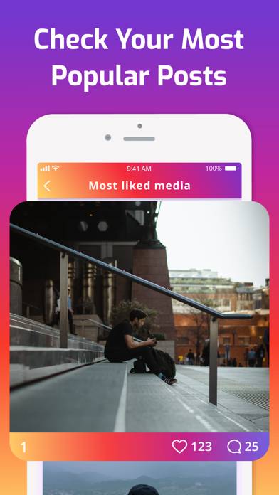 IMetric Tracker for Instagram Schermata dell'app #5