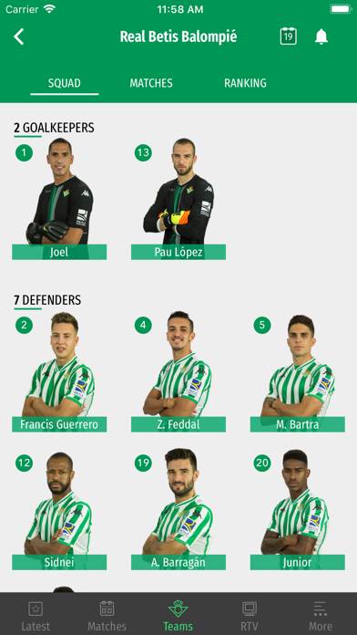 Real Betis Balompié App screenshot #4