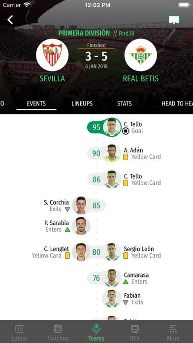 Real Betis Balompié App screenshot #6