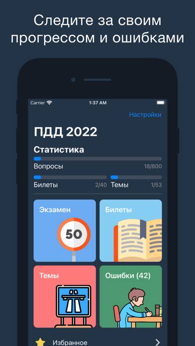 Правила дорожного движения ППД App screenshot #2