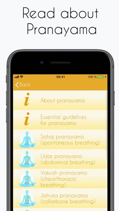 Pranayama App screenshot #2