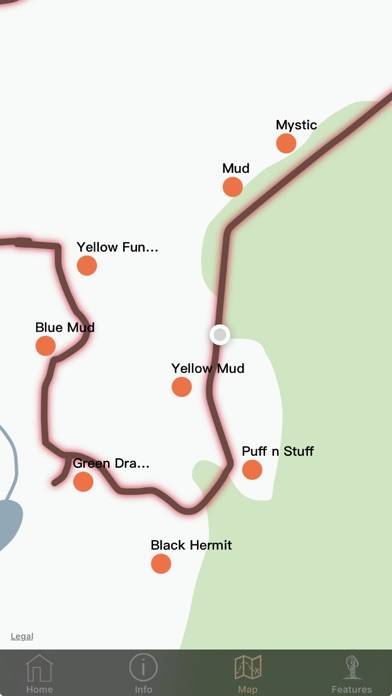 Yellowstone Geysers App screenshot