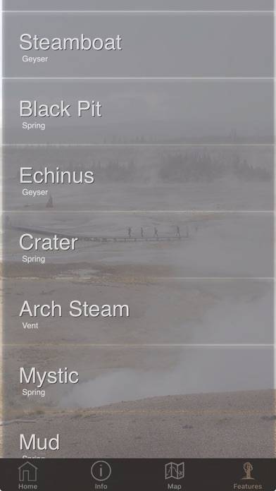 Yellowstone Geysers App screenshot #5